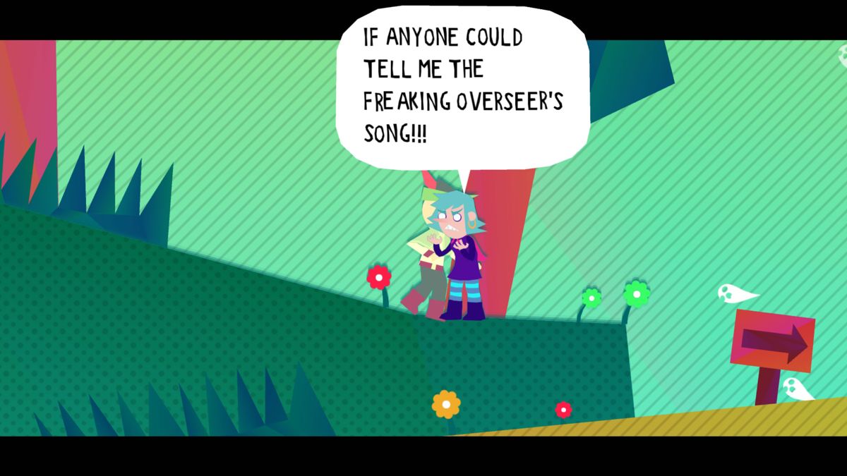 Screenshot of Wandersong (Windows, 2018) - MobyGames