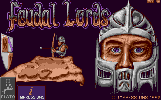 Feudal Lords (Atari ST) screenshot: Title screen