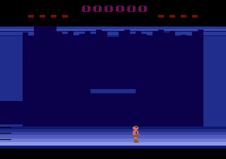 Tomarc the Barbarian (Atari 2600) screenshot: Tomarc sets out on his quest