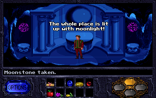 Fables & Fiends: The Legend of Kyrandia - Book One (DOS) screenshot: ...and this is how it changes after the altar is completed.