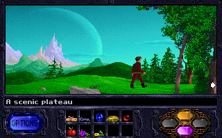 Fables & Fiends: The Legend of Kyrandia - Book One (DOS) screenshot: A beautiful scenery