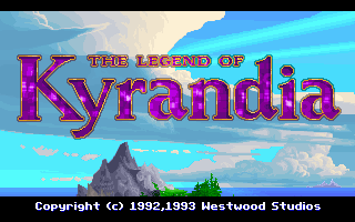 Fables & Fiends: The Legend of Kyrandia - Book One (DOS) screenshot: Title