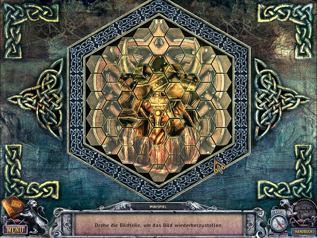 House of 1000 Doors: The Palm of Zoroaster (Collector's Edition) (Windows) screenshot: A rotation puzzle.