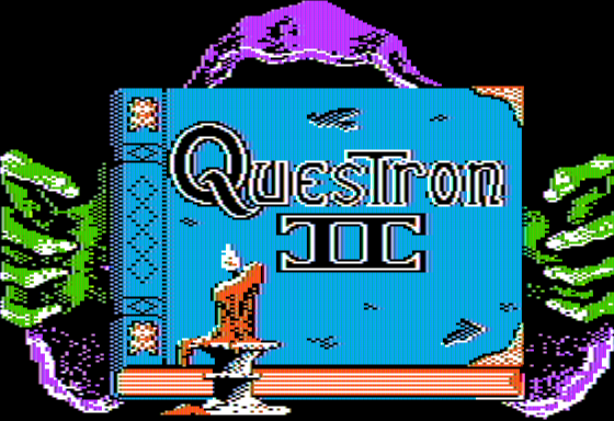 Questron II (Apple II) screenshot: Title Screen