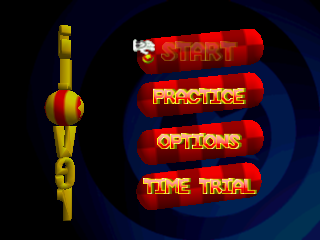 Glover (Nintendo 64) screenshot: Main menu