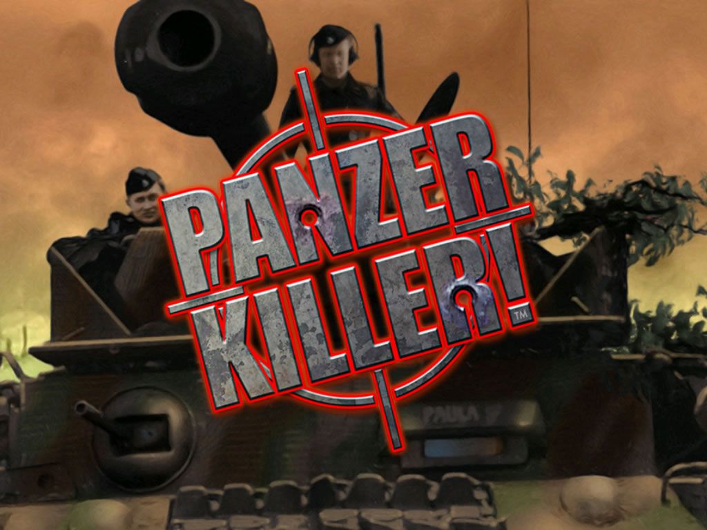 Panzer Killer! (Windows) screenshot: Title screen (demo version)