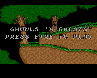 Ghouls 'N Ghosts (Amiga) screenshot: Startup
