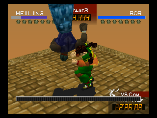 Fighters Destiny (Nintendo 64) screenshot: Throw
