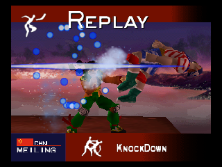 Fighters Destiny (Nintendo 64) screenshot: Atomic punch
