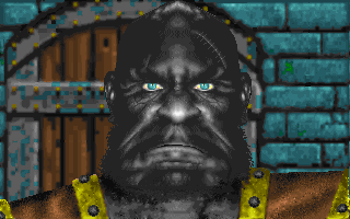 Might and Magic: Clouds of Xeen (DOS) screenshot: Entering some dungeons triggers different expressive full-screen scenes