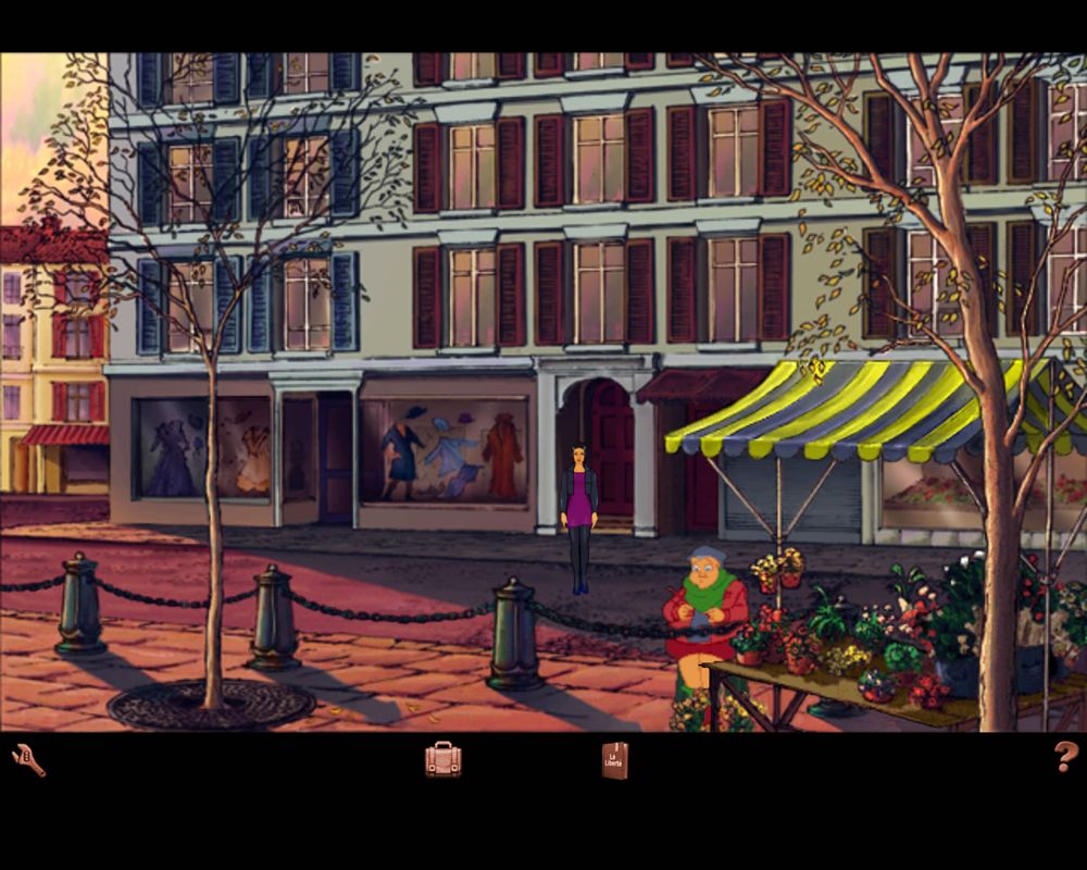 Broken Sword: Shadow of the Templars - The Director's Cut (Windows) screenshot: The second new part with Nico leads the player to known places