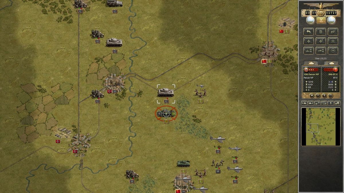 Screenshot of Panzer Corps: Wehrmacht (Windows, 2011) - MobyGames