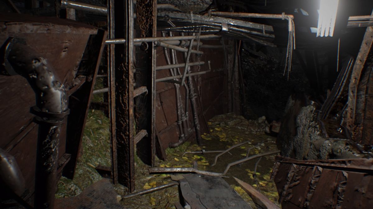 Resident Evil 7: Biohazard - End of Zoe (PlayStation 4) screenshot: Heading back to Zoe through the shipwreck