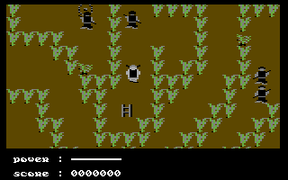 The Vikings (Commodore 64) screenshot: Found the Ladder.
