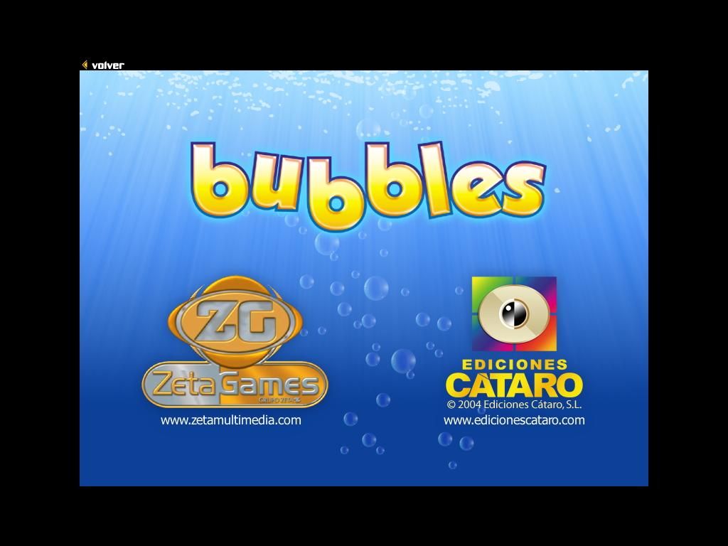 Bubbles (Windows) screenshot: Credits