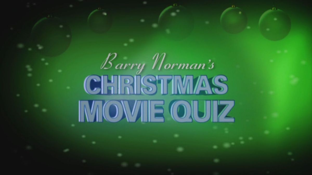 Screenshot of Barry Norman's Christmas Movie Quiz (DVD Player, 2007