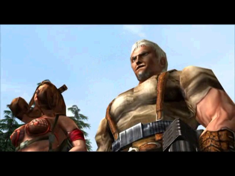 Nitro Family (Windows) screenshot: Hero and heroine