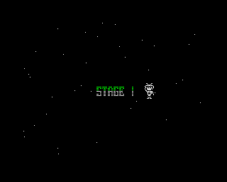 Atom Ant (ZX Spectrum) screenshot: Your quest to save the city starts here