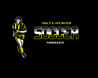 Multi-Player Soccer Manager (ZX Spectrum) screenshot: Loading screen