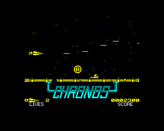 Chronos: A Tapestry of Time (ZX Spectrum) screenshot: A bonus pickup!