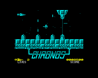 Chronos: A Tapestry of Time (ZX Spectrum) screenshot: Um this isn't looking so great now