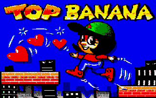 Top Banana (Atari ST) screenshot: Title picture