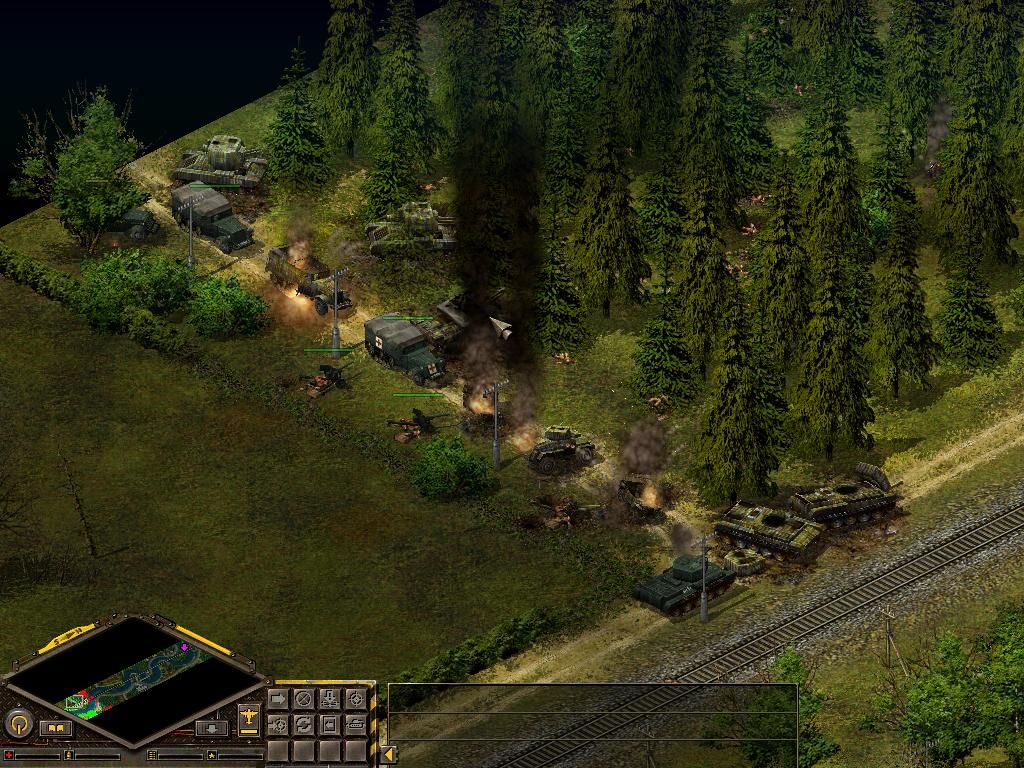 Total Challenge III: Das Add-On zu Blitzkrieg (Windows) screenshot: Tank Battle