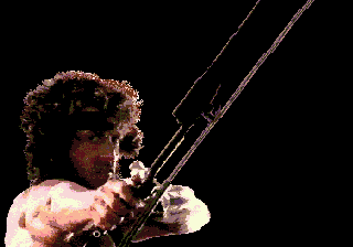 Rambo III (Genesis) screenshot: Recognize the man?