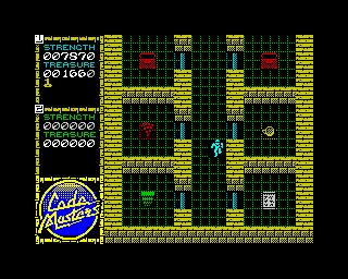 Ninja Massacre (ZX Spectrum) screenshot: Ah decisions decisions