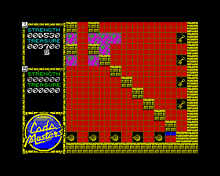 Ninja Massacre (ZX Spectrum) screenshot: ALAKAZAM!