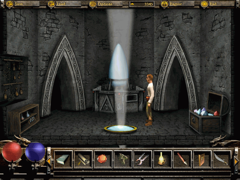 The Fifth Disciple (Windows) screenshot: University of Magic