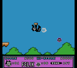 Screenshot of Felix the Cat (NES, 1992) - MobyGames