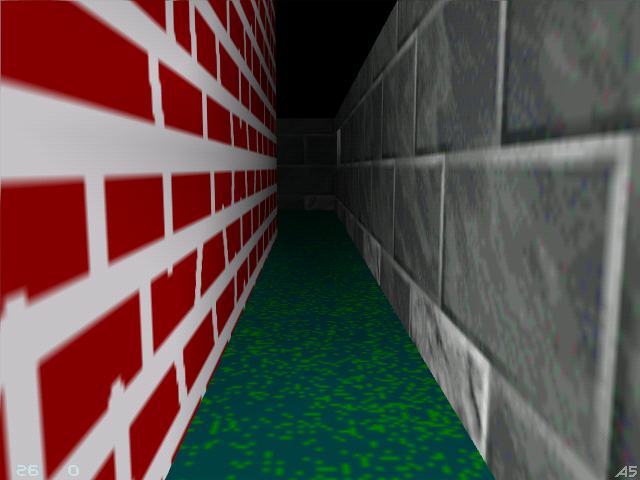 Jogos de Terror (Windows) screenshot: Dimension 4592 - Narrow path