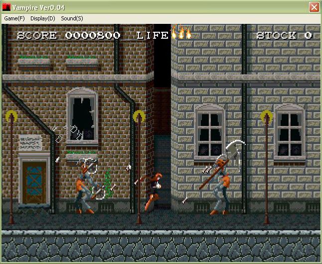 Jogos de Terror (Windows) screenshot: Vampire - In the urban