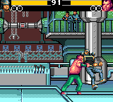 Masters of Combat (Game Gear) screenshot: Enemy catches me