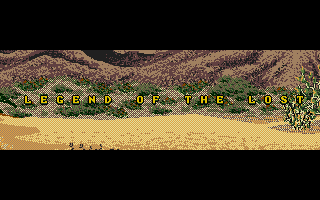 Legend of the Lost (Atari ST) screenshot: Title 2