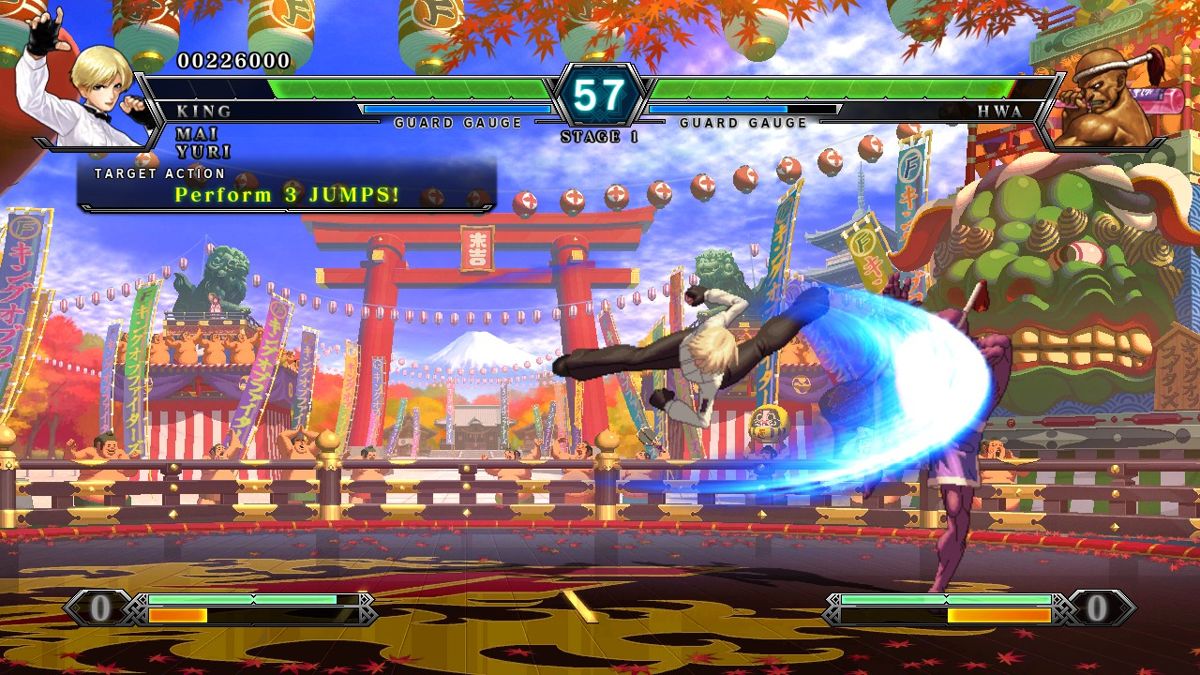 The King of Fighters XIII (Windows) screenshot: King still kicks ass