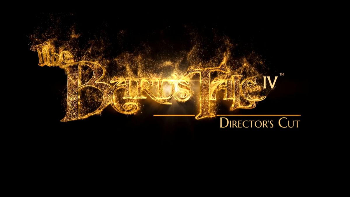 The Bard's Tale IV: Director's Cut (PlayStation 4) screenshot: Main title