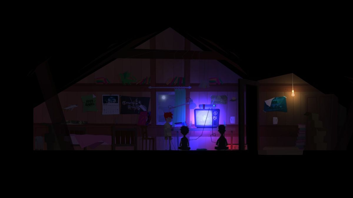 Between Me and the Night (Windows) screenshot: Game starts