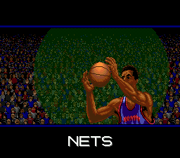 Tecmo Super NBA Basketball (Genesis) screenshot: Presenting some teams