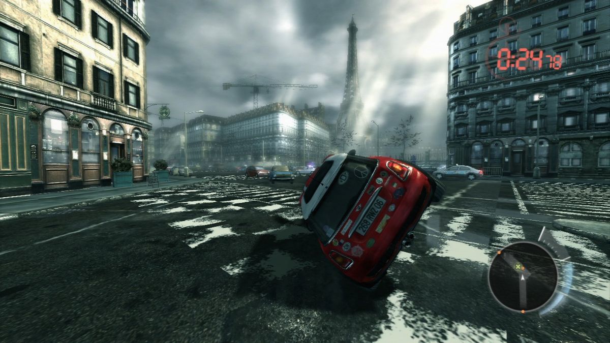 Robert Ludlum's The Bourne Conspiracy (PlayStation 3) screenshot: That is some gutsy driving