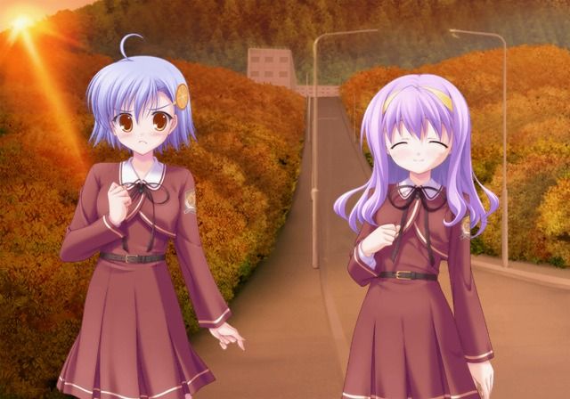 Canvas 3: Tanshoku no Pastel (PlayStation 2) screenshot: Ryou seems to get easily agitated.