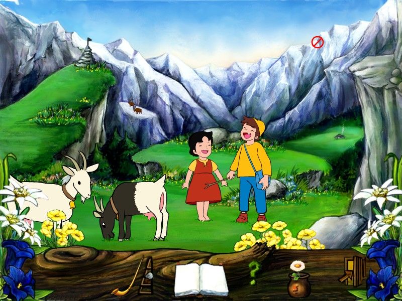 Heidi: Deine Welt sind die Berge (Windows) screenshot: In the Alps