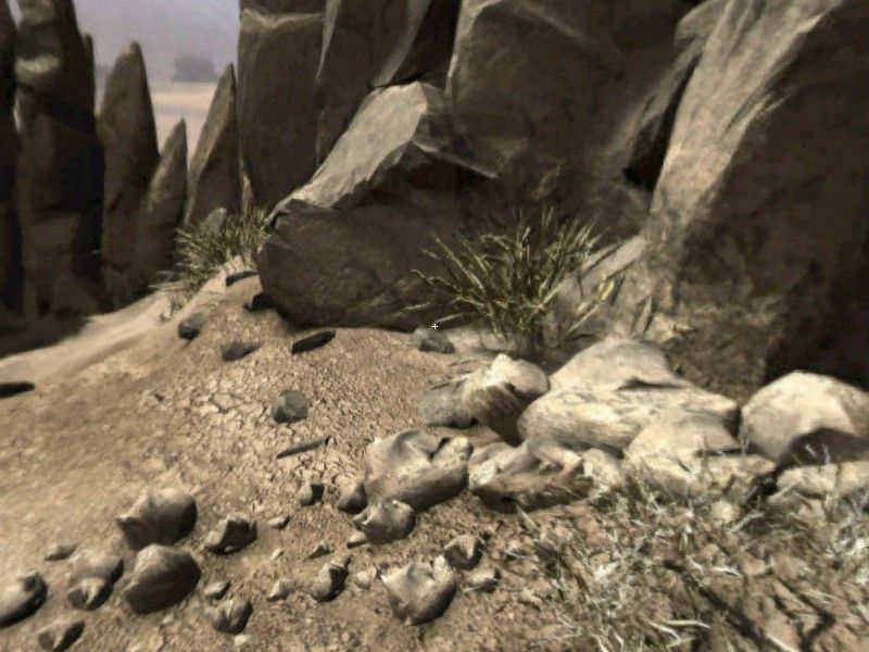 Beyond Atlantis II (Windows) screenshot: The desert - nice place to start an adventure.