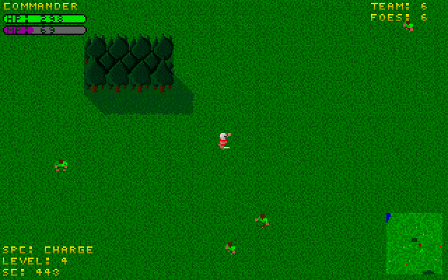 Gladiator (DOS) screenshot: Gladiator