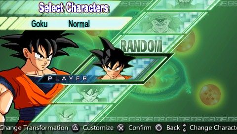 Screenshot of Dragon Ball Z: Shin Budokai - Another Road (PSP, 2007 ...