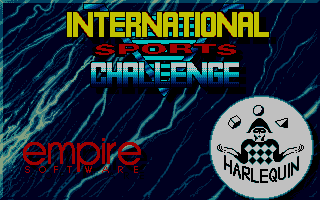 International Sports Challenge (Atari ST) screenshot: Title picture