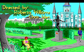 The Colonel's Bequest (DOS) screenshot: The intro sequence continues