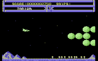 Tanium (Commodore 64) screenshot: Another wave.