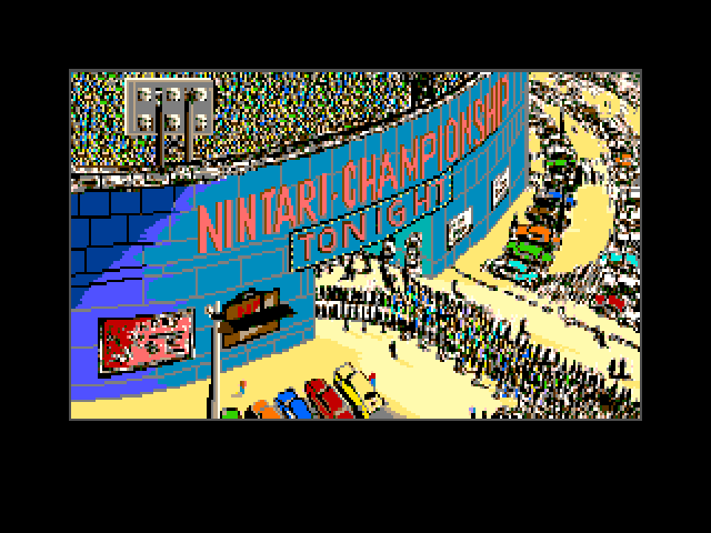 The Adventures of Willy Beamish (Windows) screenshot: Nintari (Nintendo Atari) championship (GOG release, CD version)